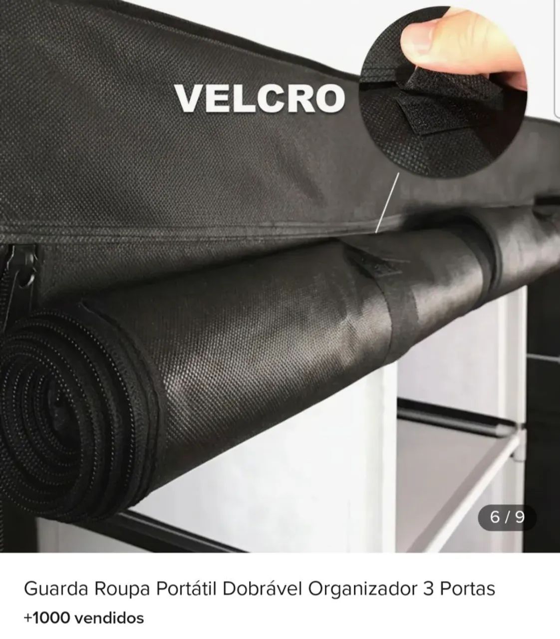 Guarda roupa portátil - Foto 5