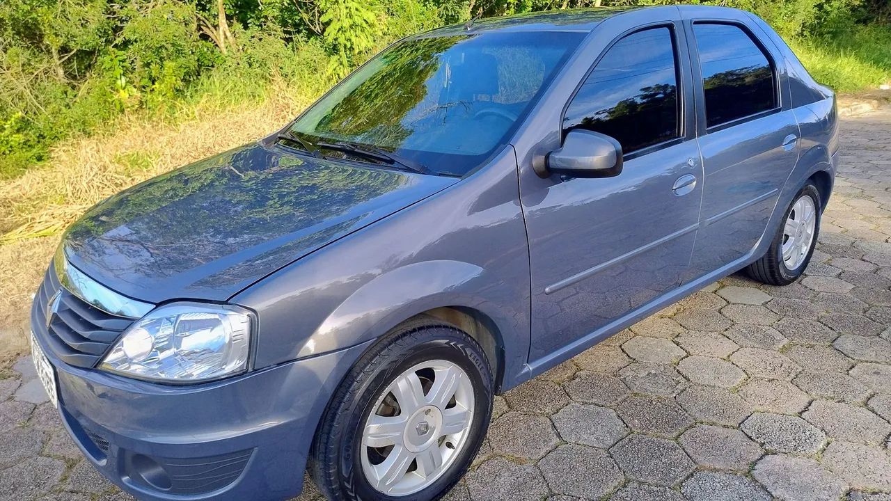 Renault Logan Expression Hi-flex 1.6 8V 4P 2012 - Foto 3