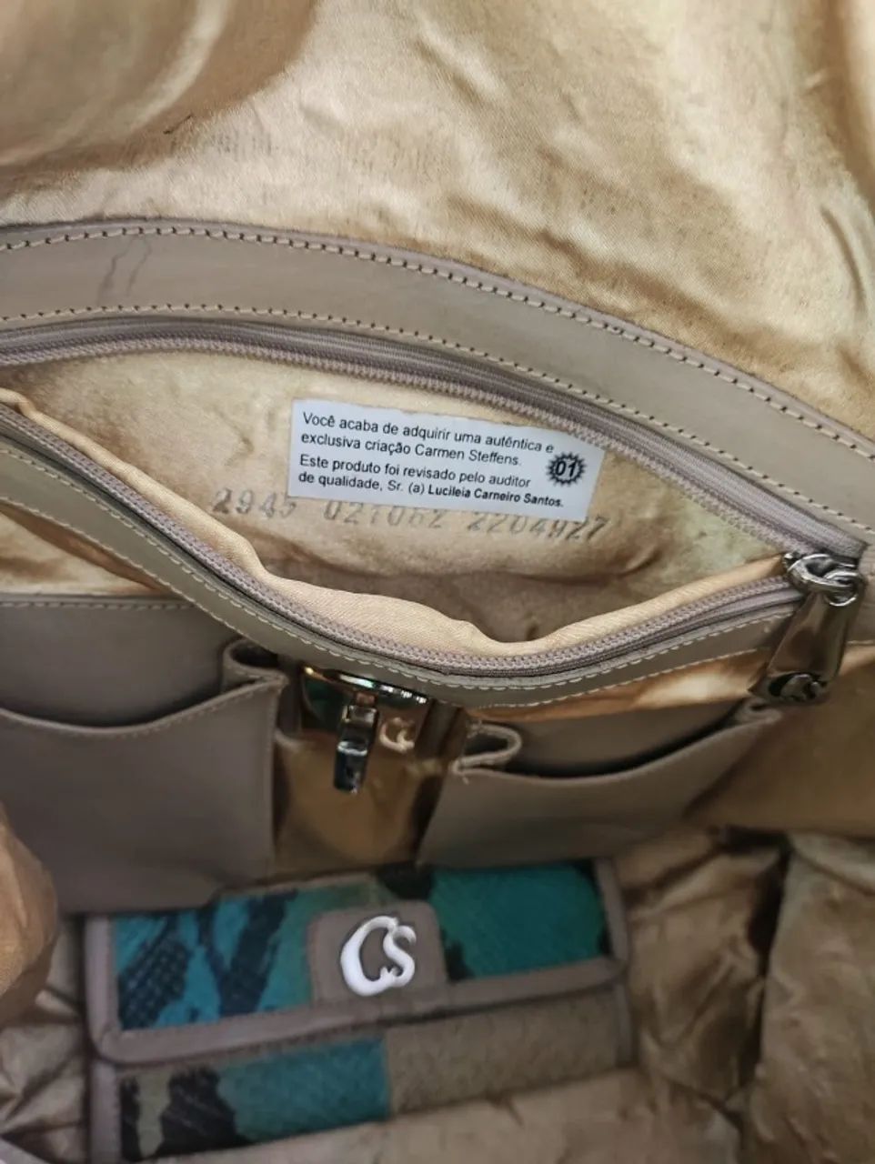 Bolsa Píton Carmen Steffens - Foto 2