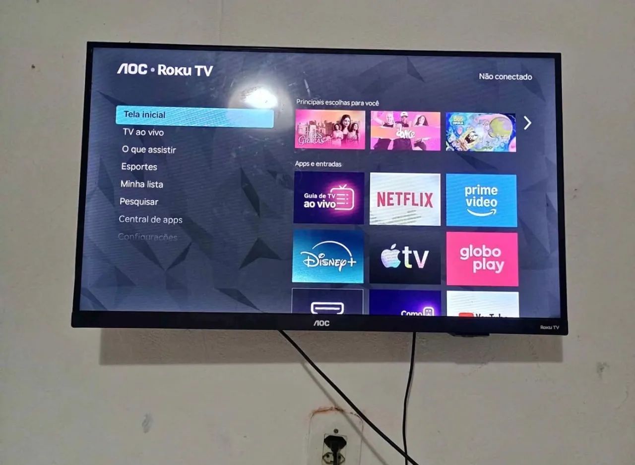 AOC ROKU TV ANDROID 3 MESES DE USO  - Foto 3