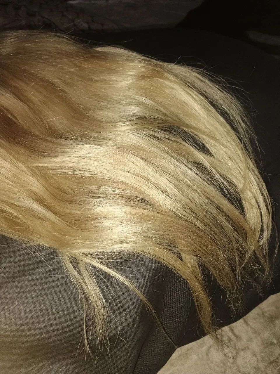 Cabelo loiro claríssimo brasileiro 60cm - Foto 2