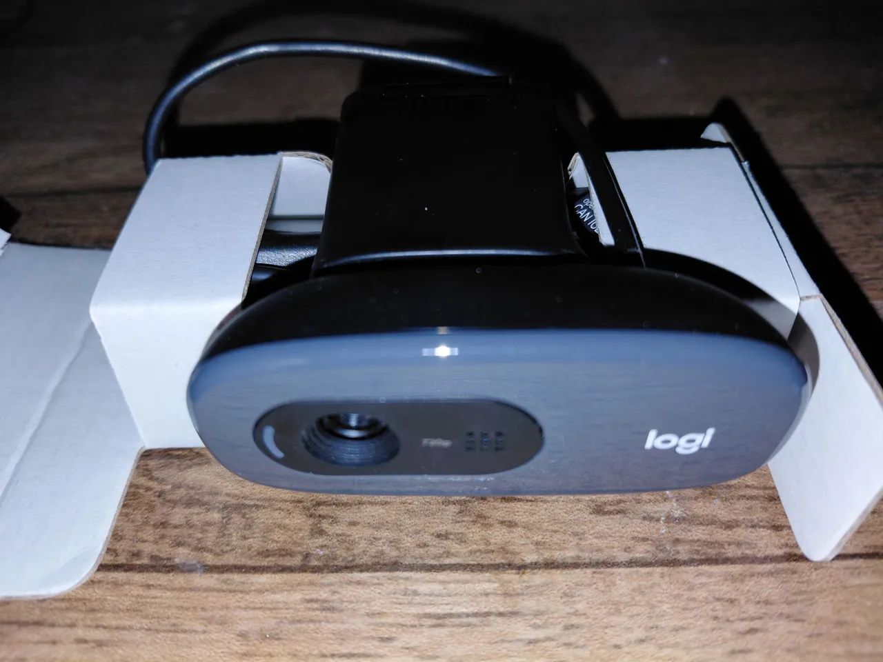 Webcam Logitech C270 HD 720p 30 fps - Novo - Foto 4