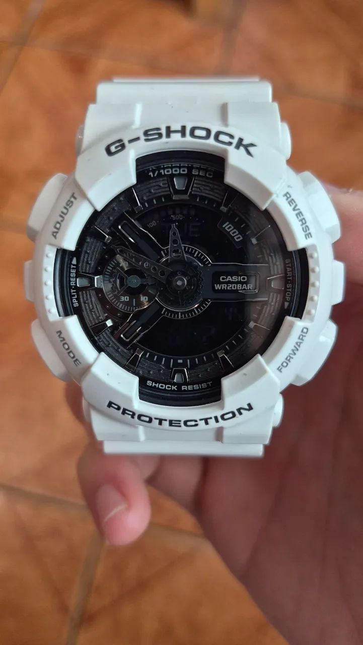 Casio G-Shock GA-110GW Original Branco - Foto 2