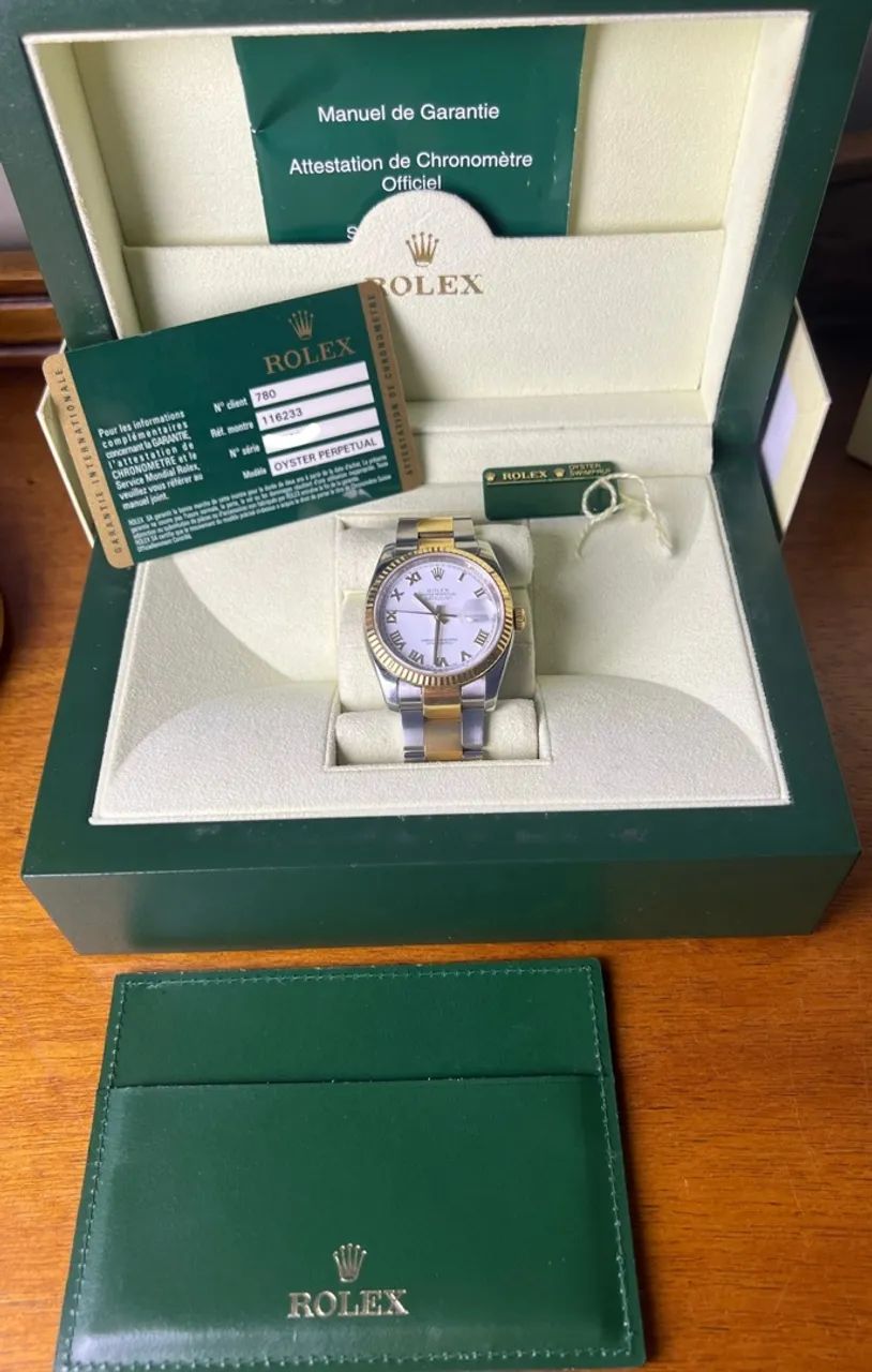 Rolex Datejust aço e ouro   - Foto 2