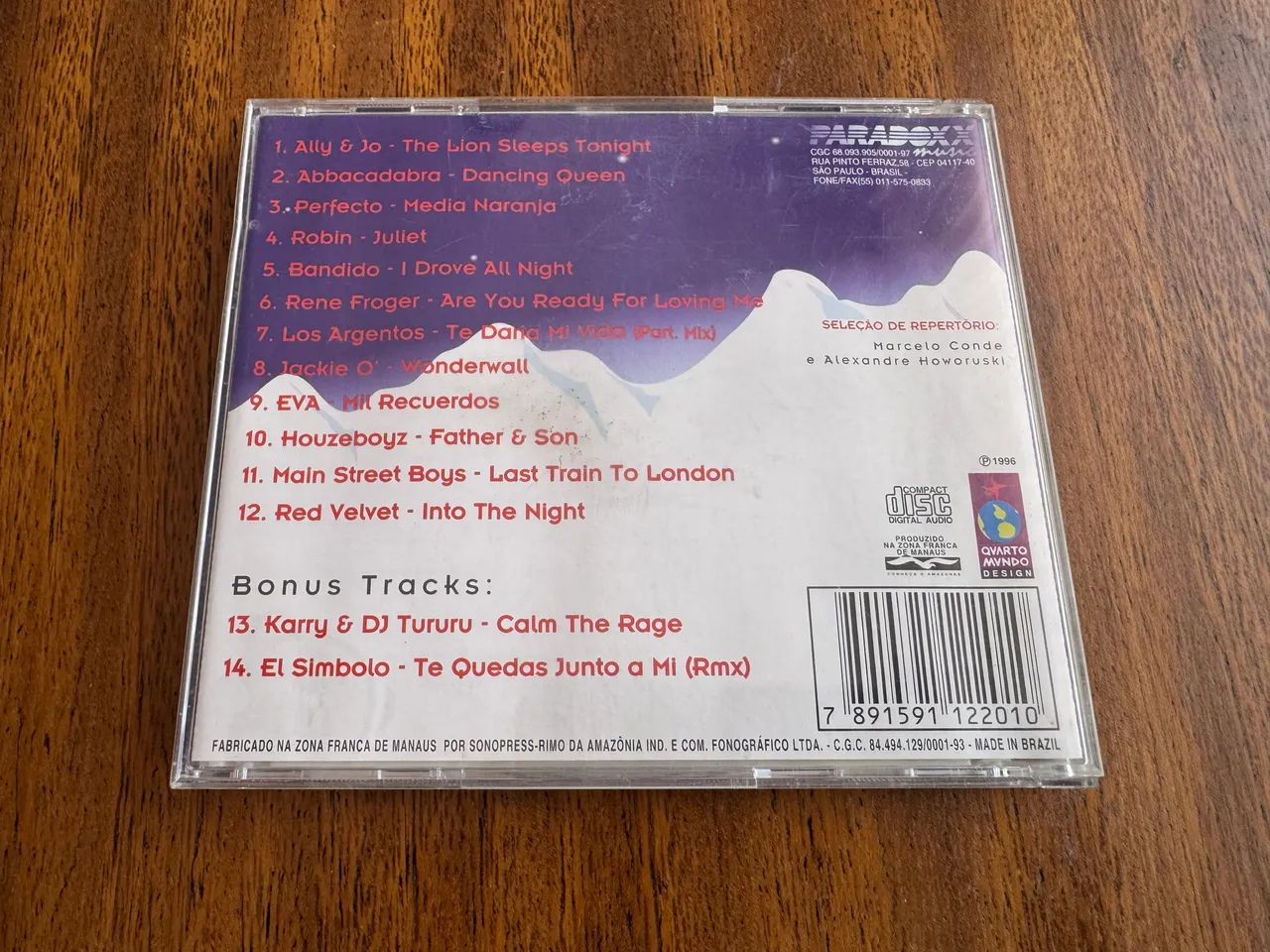 CD RARO - Winter 96 by Luciano Huck - Foto 2