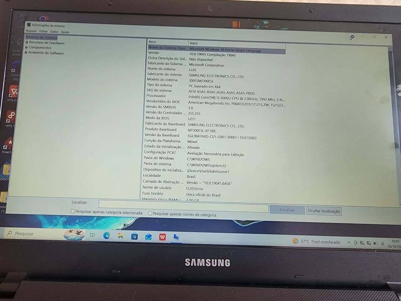 Notebook sansung NP300E5L - Foto 2