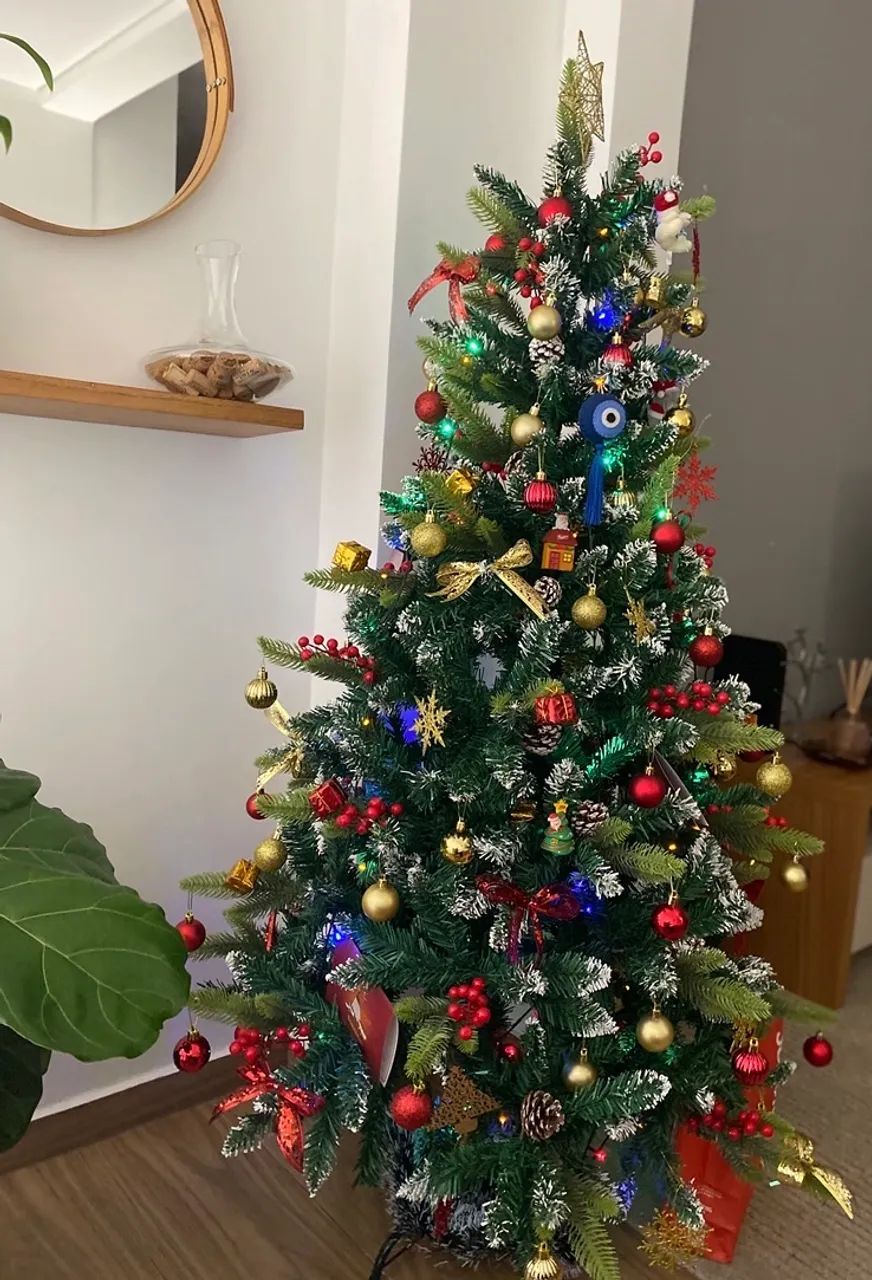 Árvore de Natal Artificial 1,30mt - Foto 3