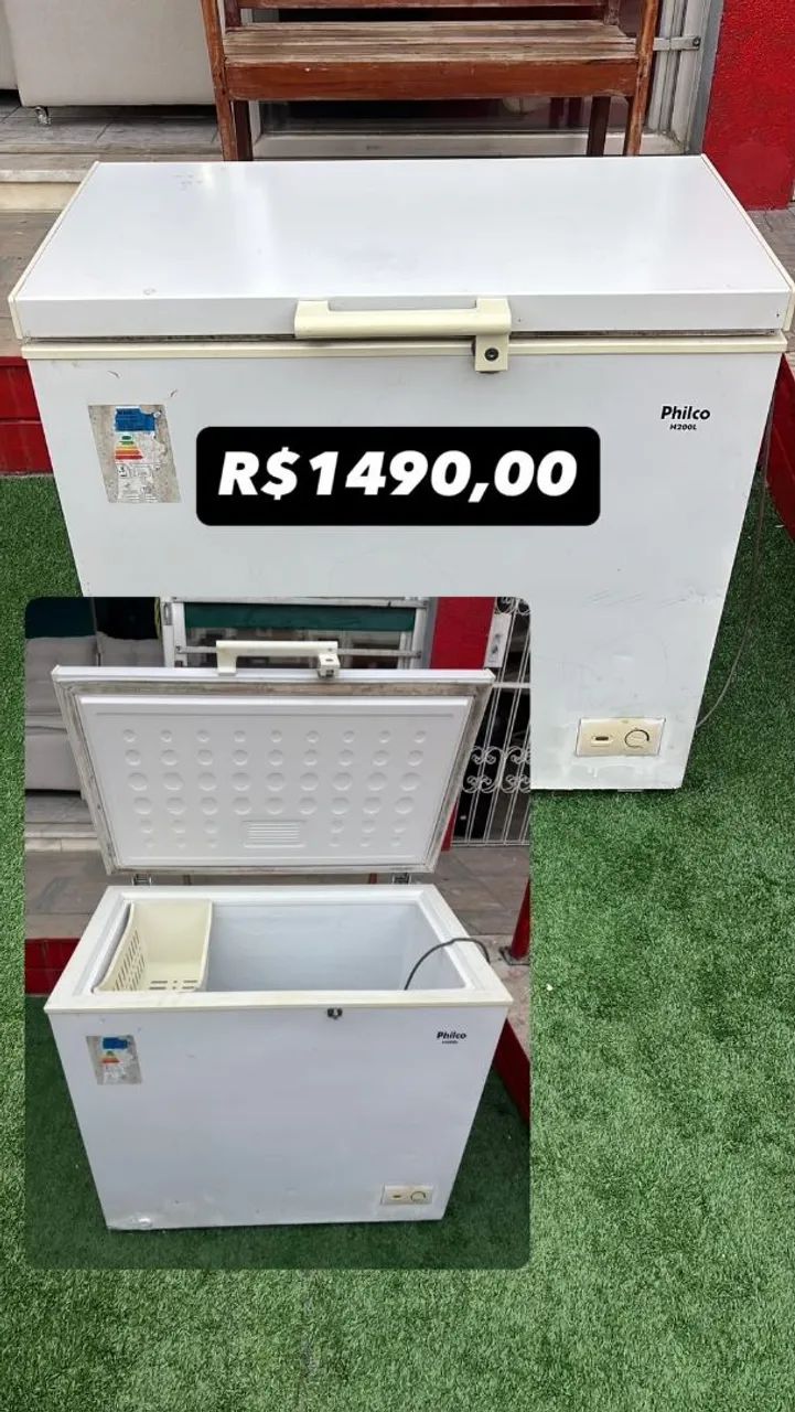 Freezer uma porta top 