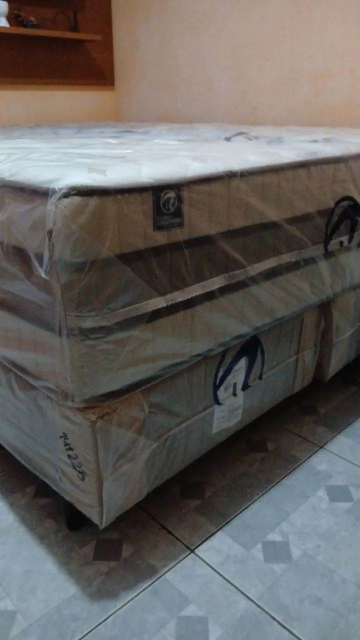 VENDO CAMA QUEEN CASAL+BASE - Foto 2