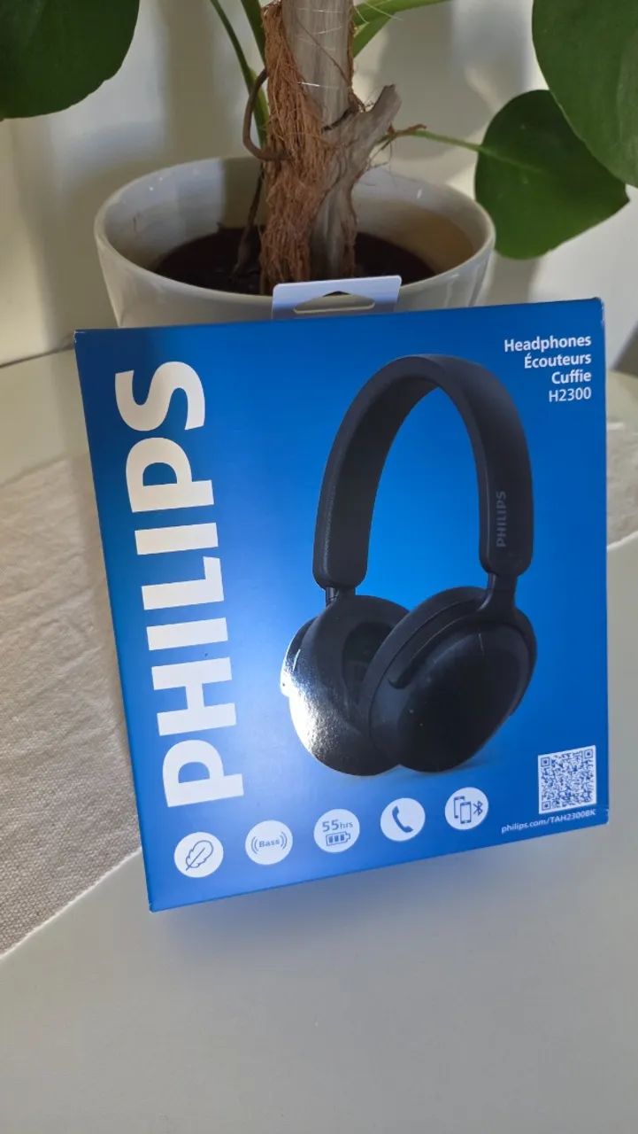 (NOVO) Fone de Ouvido Headphone Philips Bluetooth H2300