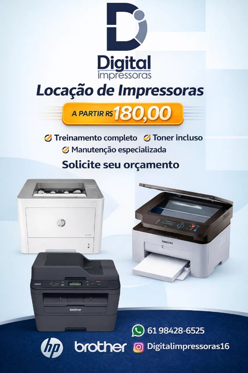 ALUGUEL DE IMPRESSORAS
