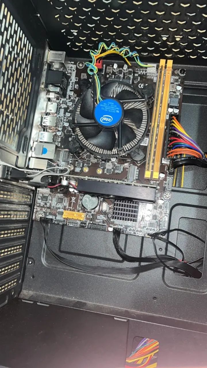 PC Intel i5-10400F 8GB RAM SSD 240GB Placa de Vídeo GT210 Win11 - Foto 2