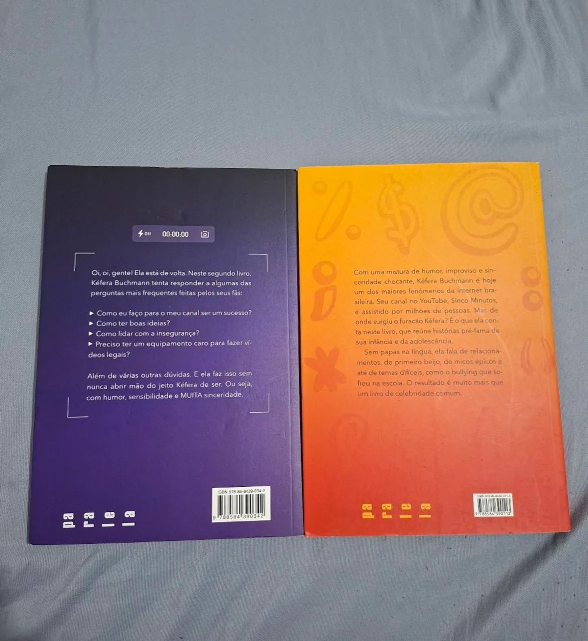 Kit 2 livros - Kéfera Buchmann - Foto 2