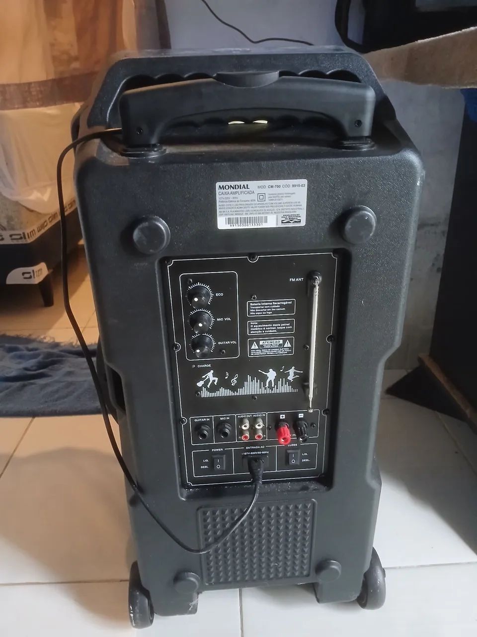 Caixa de som mondial CM-700  - Foto 3