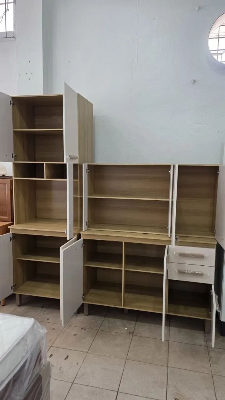 KIT COZINHA EM MDP COM 3 PEÇAS NOVO - Foto 2