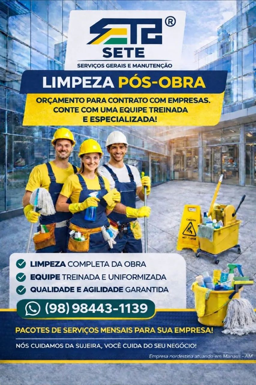 Limpeza Pós-Obra