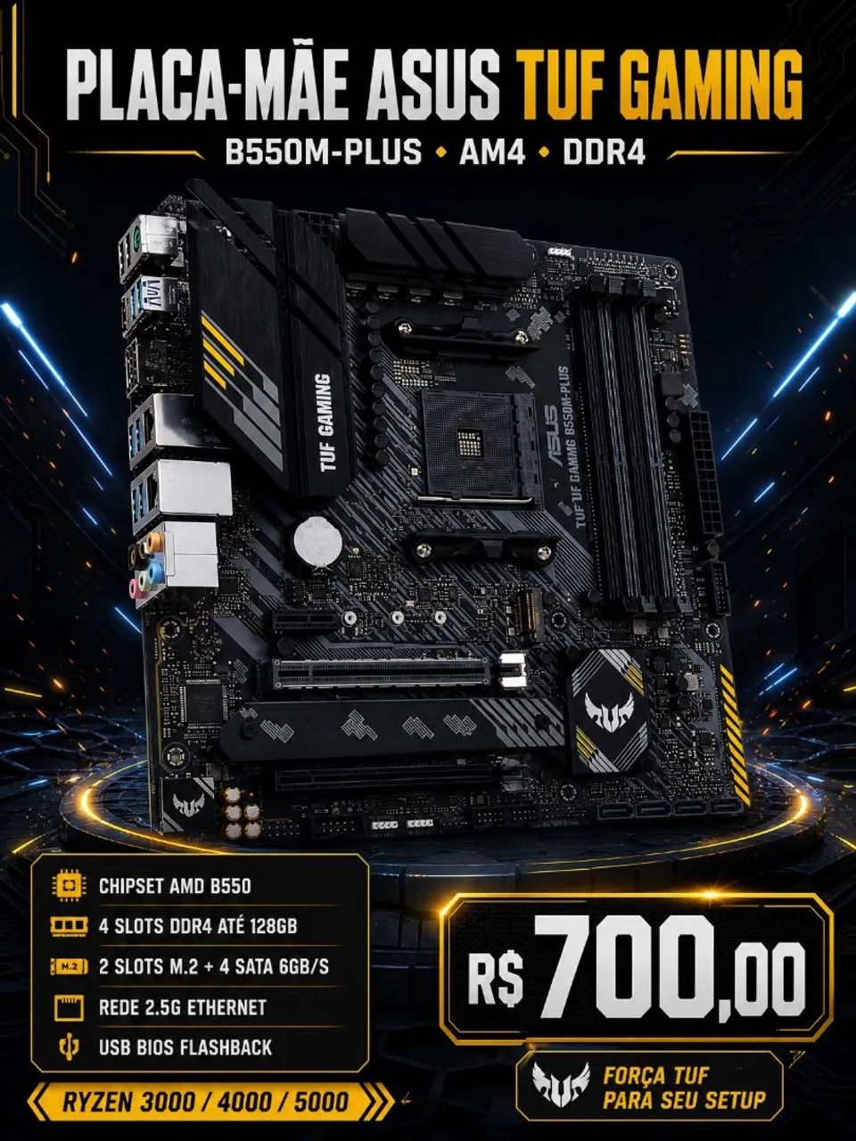 B550m Plus - TUF Gaming 