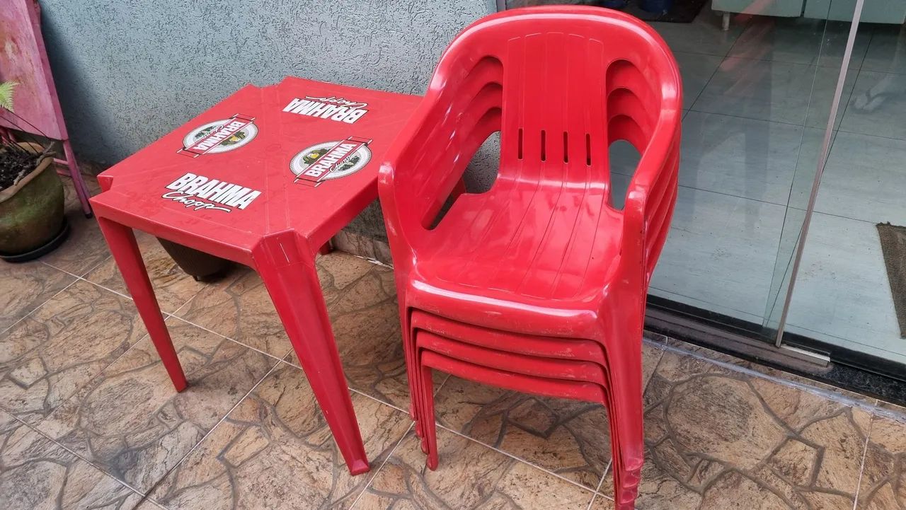 JOGO DE MESA COM 4 CADEIRAS - Foto 3