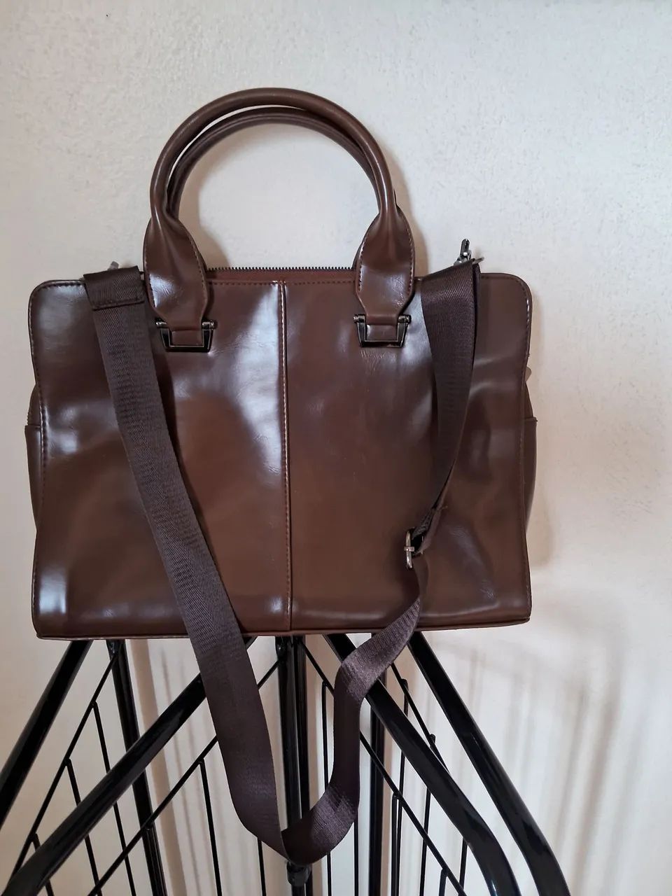 Bolsa couro legítimo  - Foto 2
