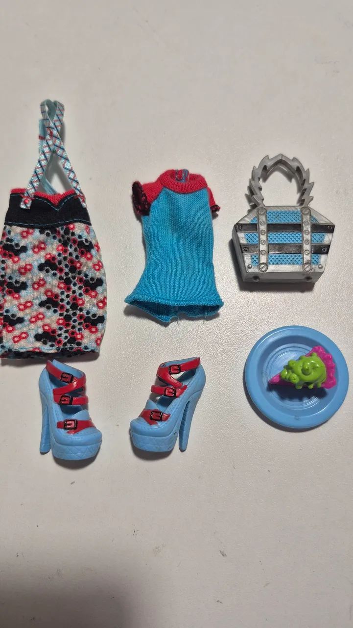 Monster high fashion pack frankie mall session
