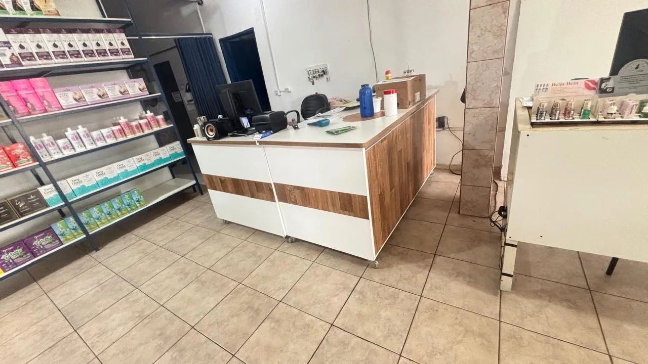 Balcão Caixa Comercial Grande em MDF com Gavetas - Loja/Recepção - Foto 3
