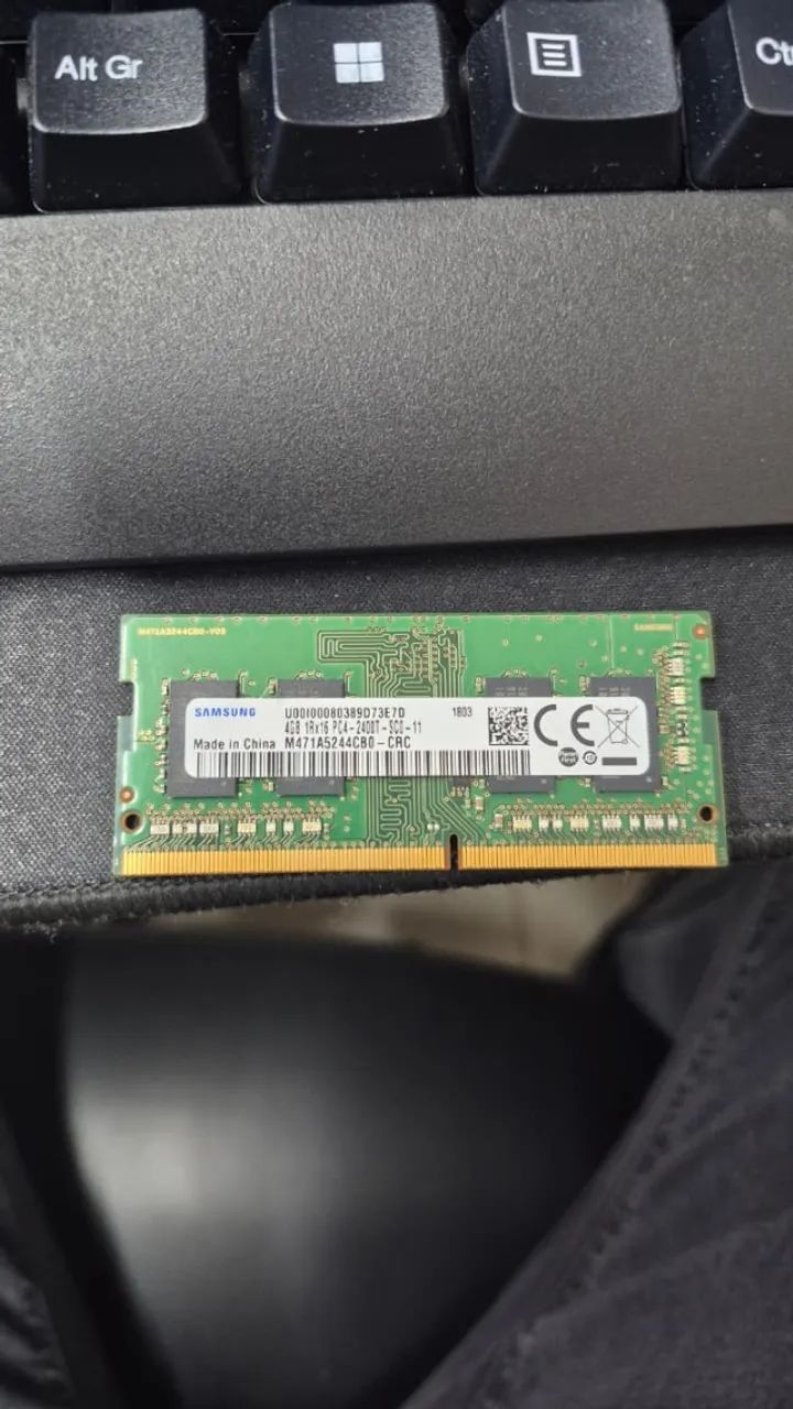 Memória ram DDR4 4GB notebook 2400mhz
