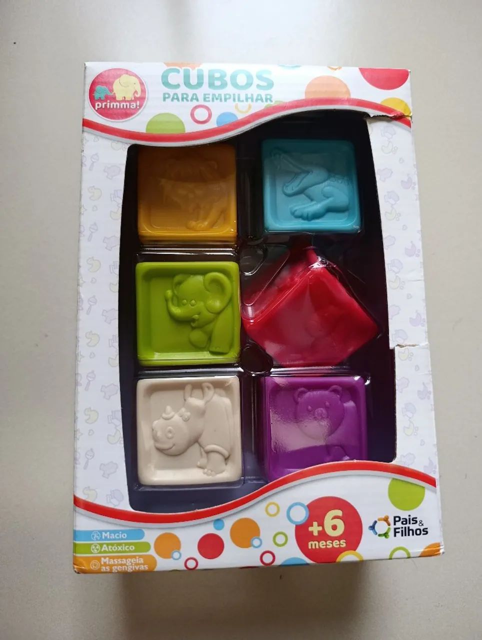 CUBOS PARA EMPILHAR - PAIS E FILHOS 