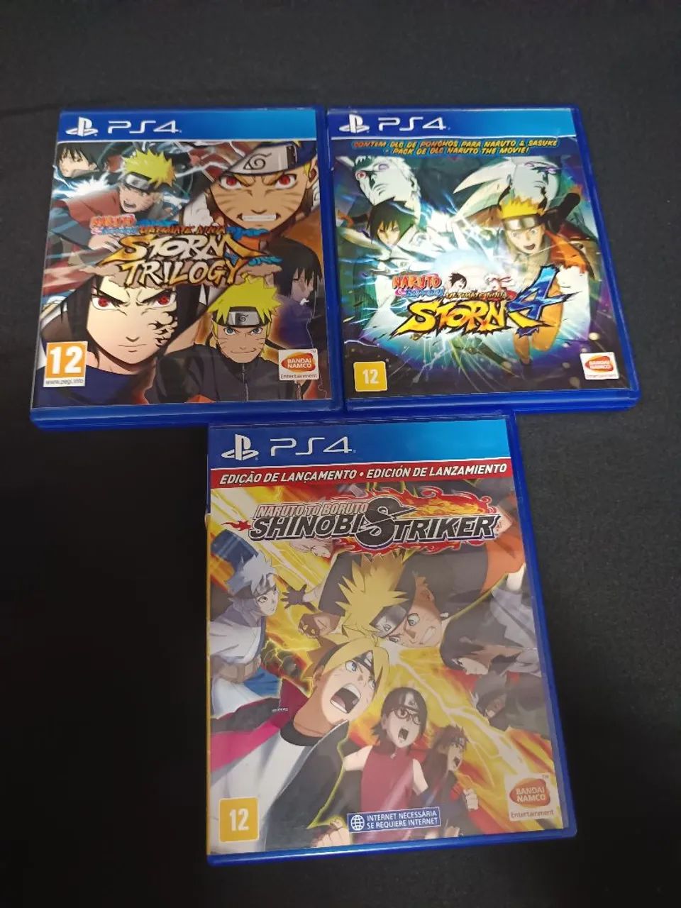 Coleção Jogos Naruto PS4 