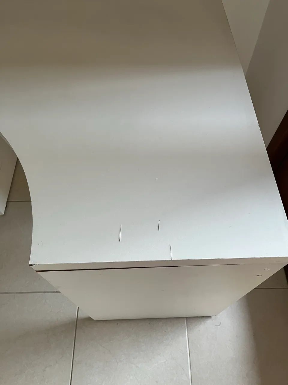 Mesa de canto em MDF + Estante de madeira  - Foto 3