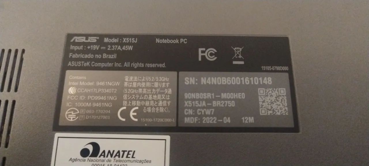 Notebook Asus Corel i3 - Foto 5