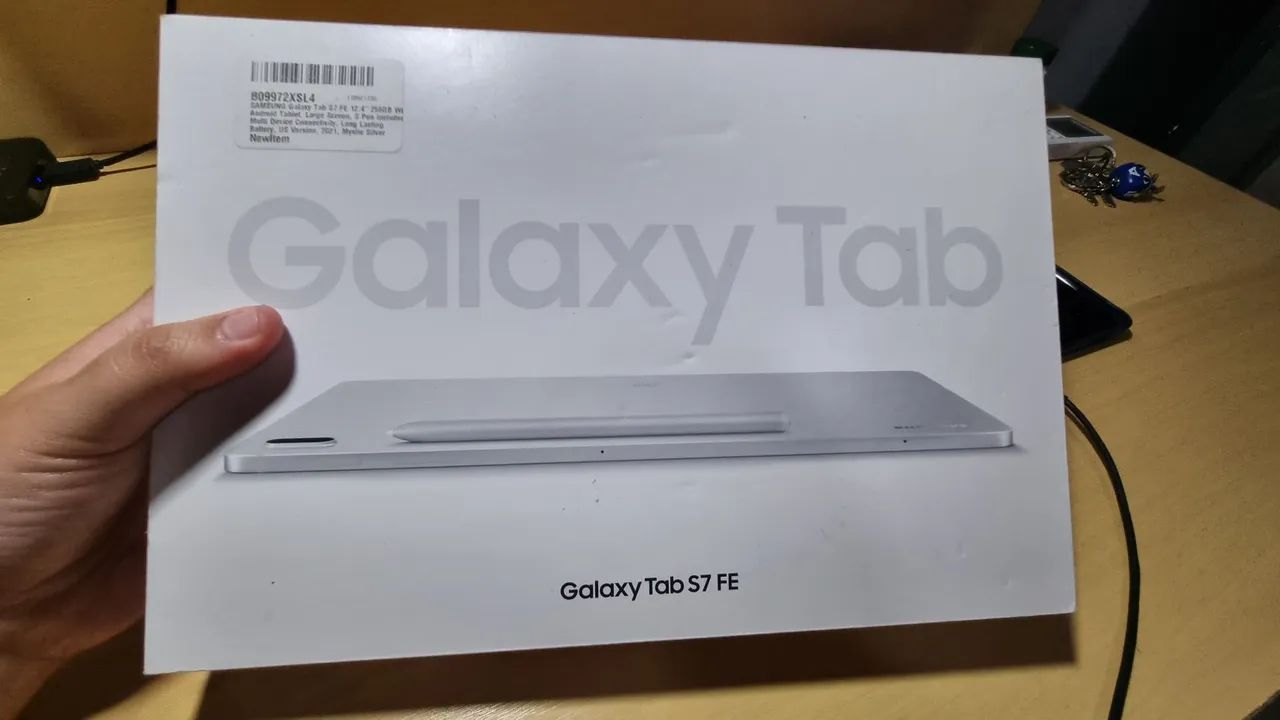 Tablet Galalxy Tab S7 FE - PRATICAMENTE NOVO - Foto 5