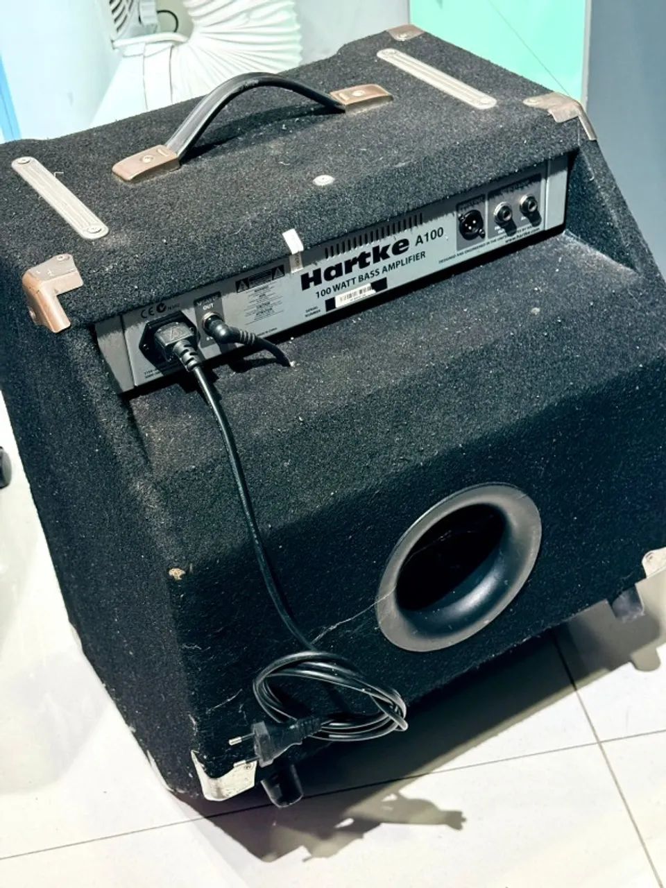 Amplificador Contra Baixo Hartke A100 (100W - Falante 15