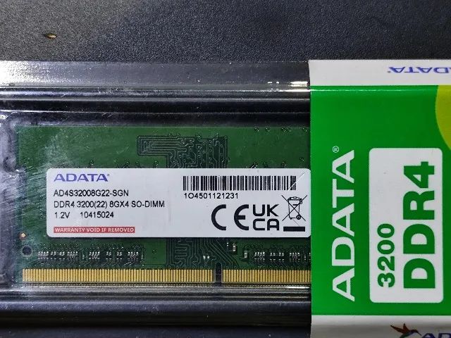 Memoria RAM de Notebook DDR4 8GB 3200Hz