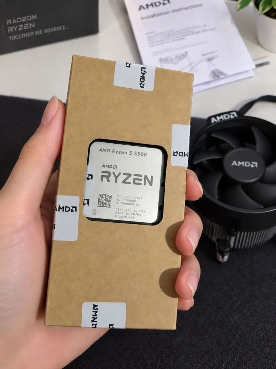 ? Processador AMD Ryzen 5 5500 - 6 Núcleos / 12 Threads - AM4