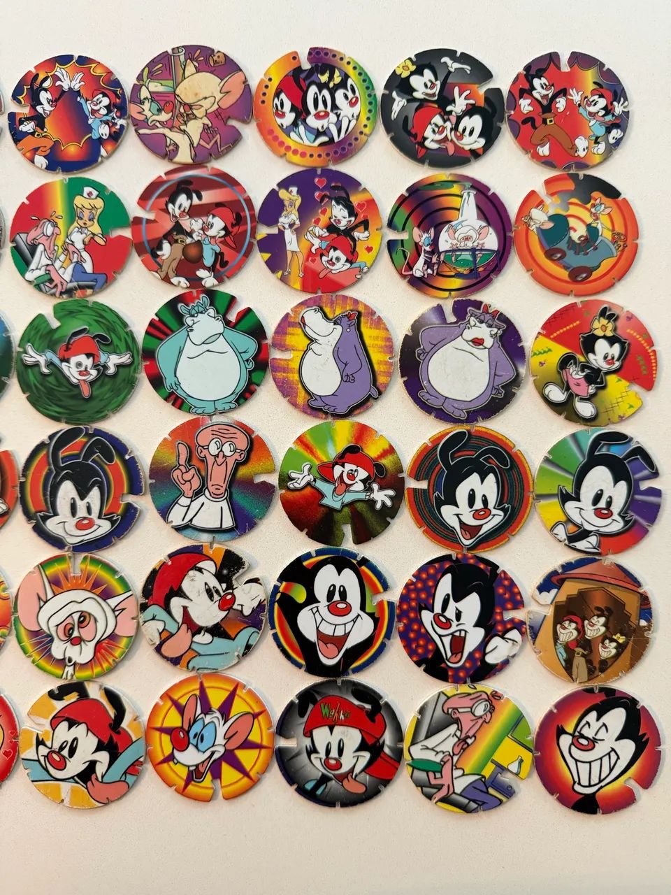 Tazos Coleção Animaniacs Arma e Voa Completa - Elma chips -  - Foto 3