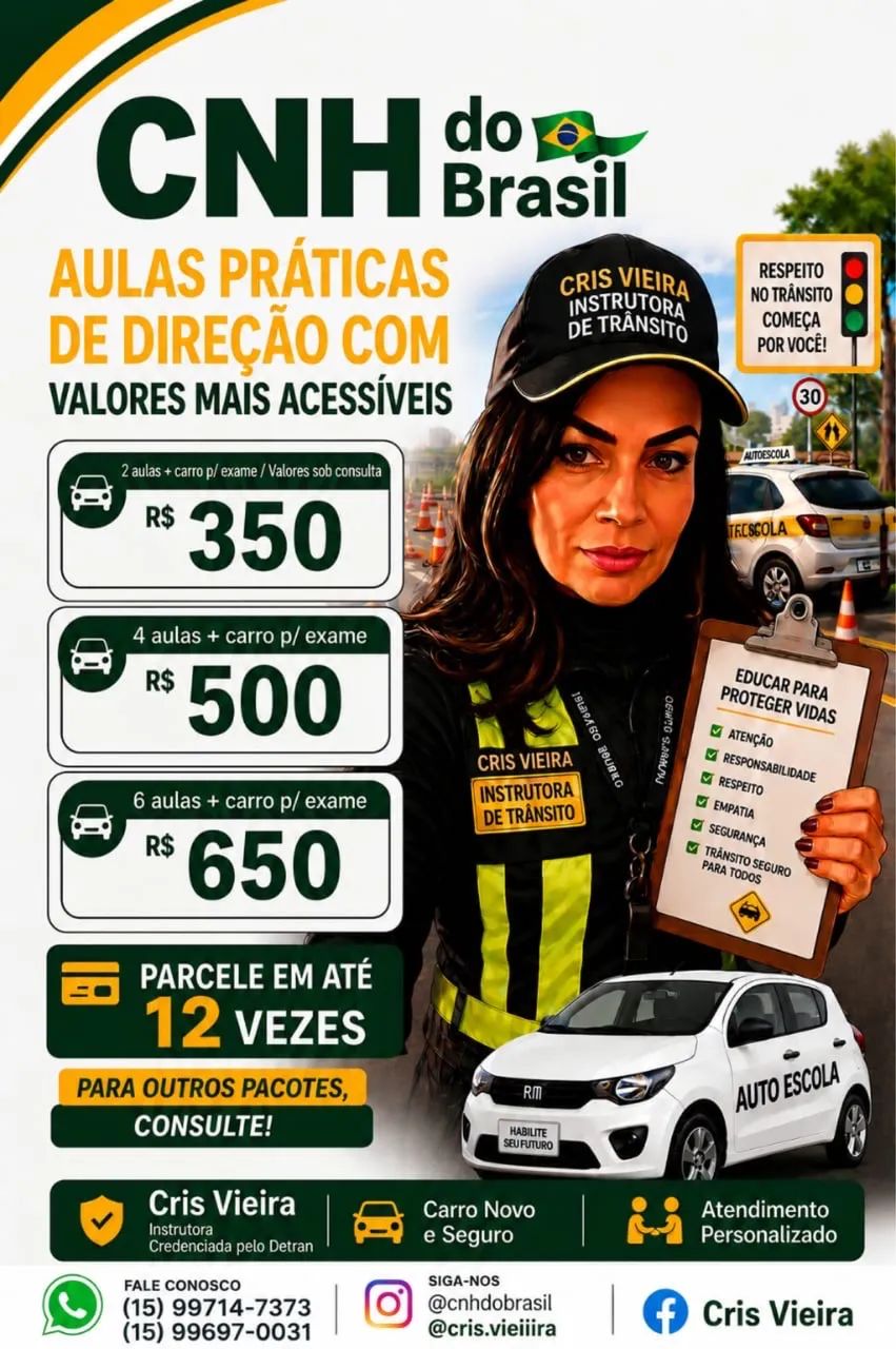 Instrutora de trânsito autônoma credenciada pelo DETRAN  - Foto 3