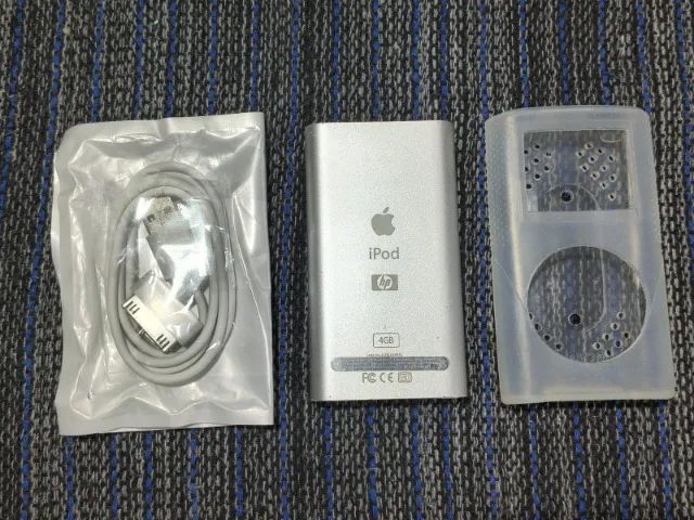 iPod Mini 2ª geração edição HP - 64gb - bateria nova + capa +cabo - Foto 2