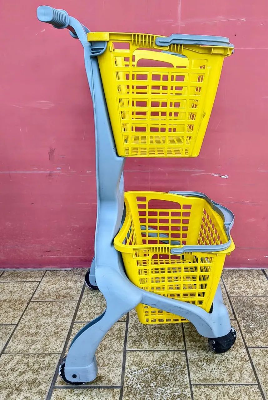 Carrinho de Compras para Supermercado e Mercadinho  - Foto 3