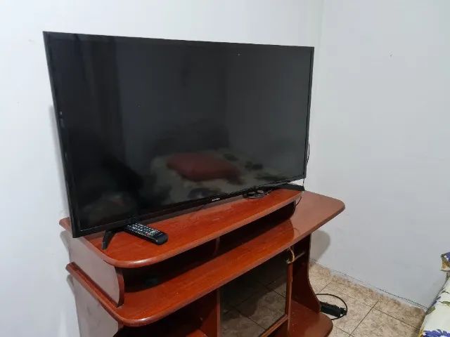 Smart TV Samsung 40? Full HD - Perfeita, com Controle e Base - TVs ...