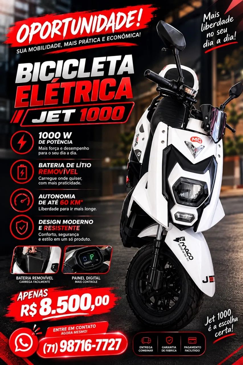 Bicicleta Elétrica - Foto 2