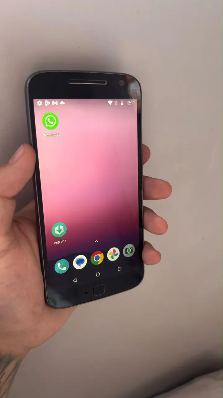 Moto G4plus ( pra vender logo ) - Foto 4