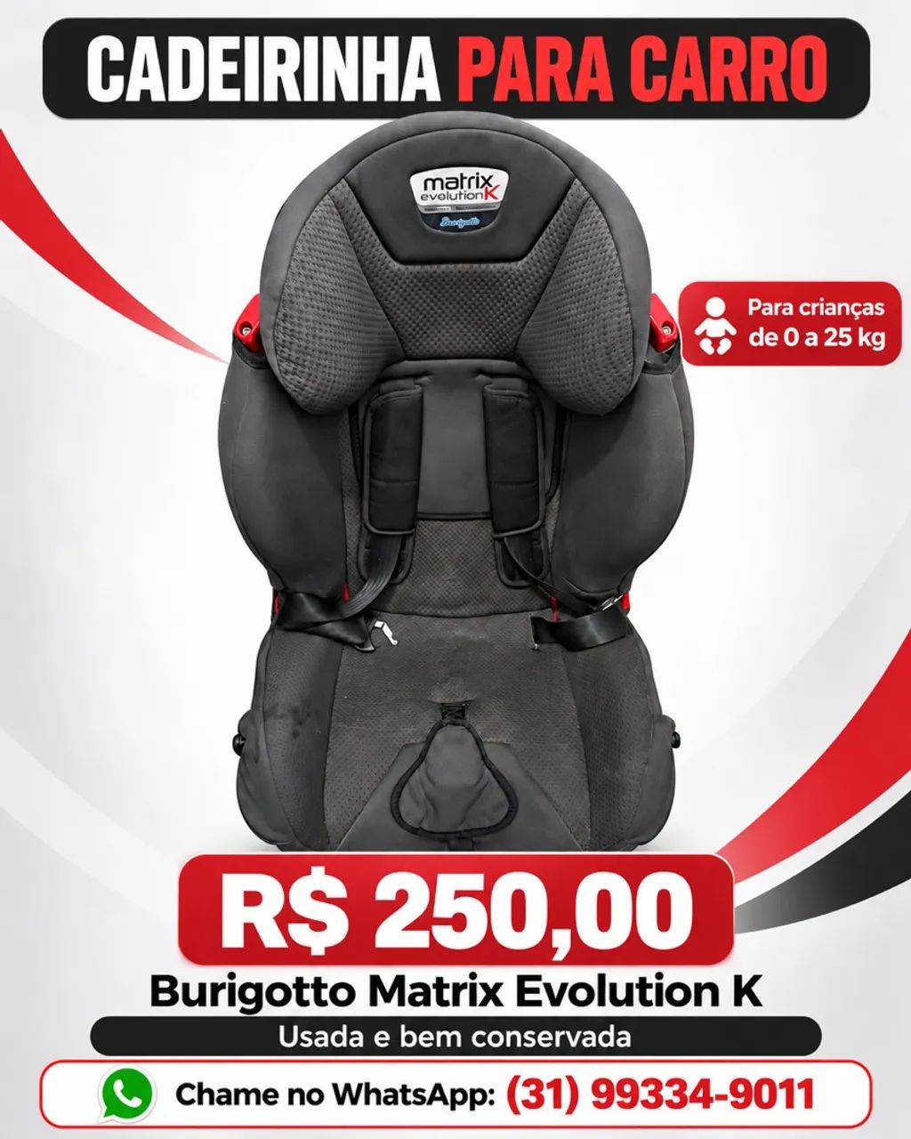 Cadeirinha de carro 