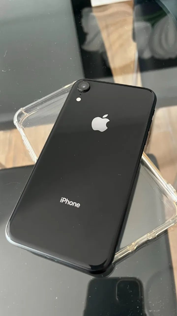 iPhone XR 128GB Preto | Muito Conservado | Face ID OK | R$ 1.250