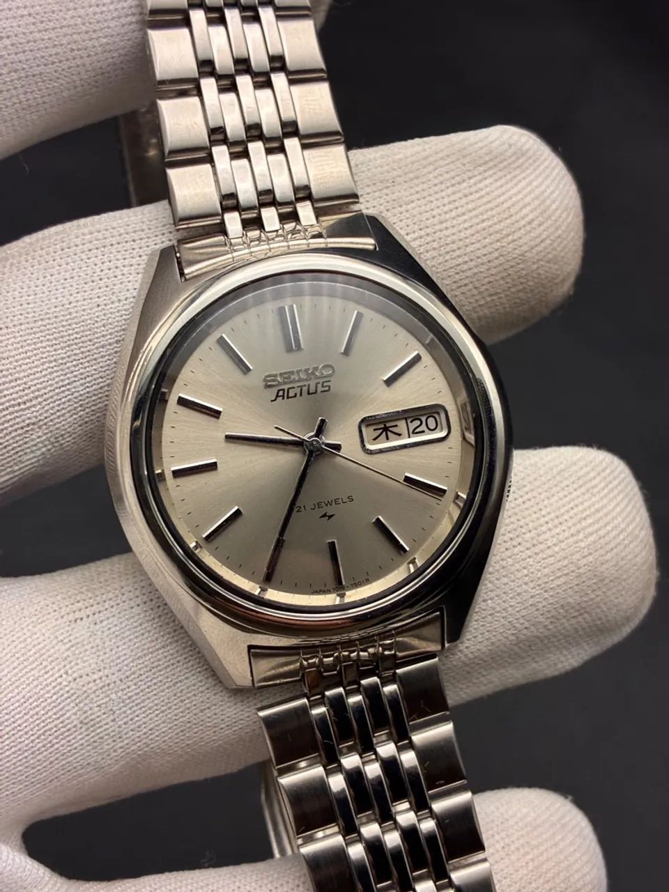 Seiko 5 Actus Champagne Sunburst - Foto 2