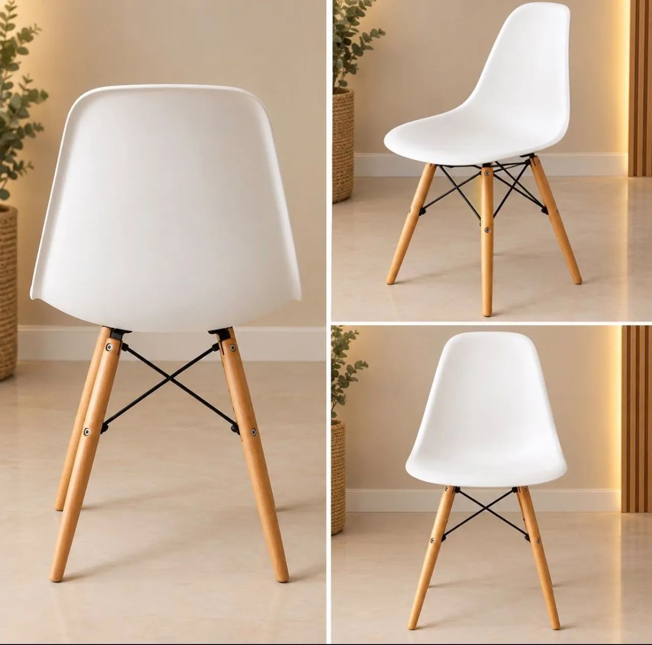 Cadeiras Eames Eiffel 