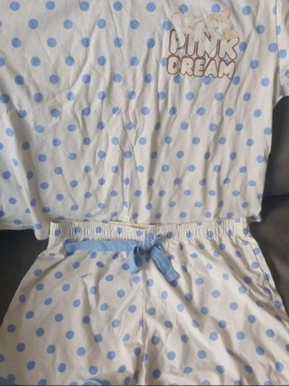 novo pijama pink Dream g