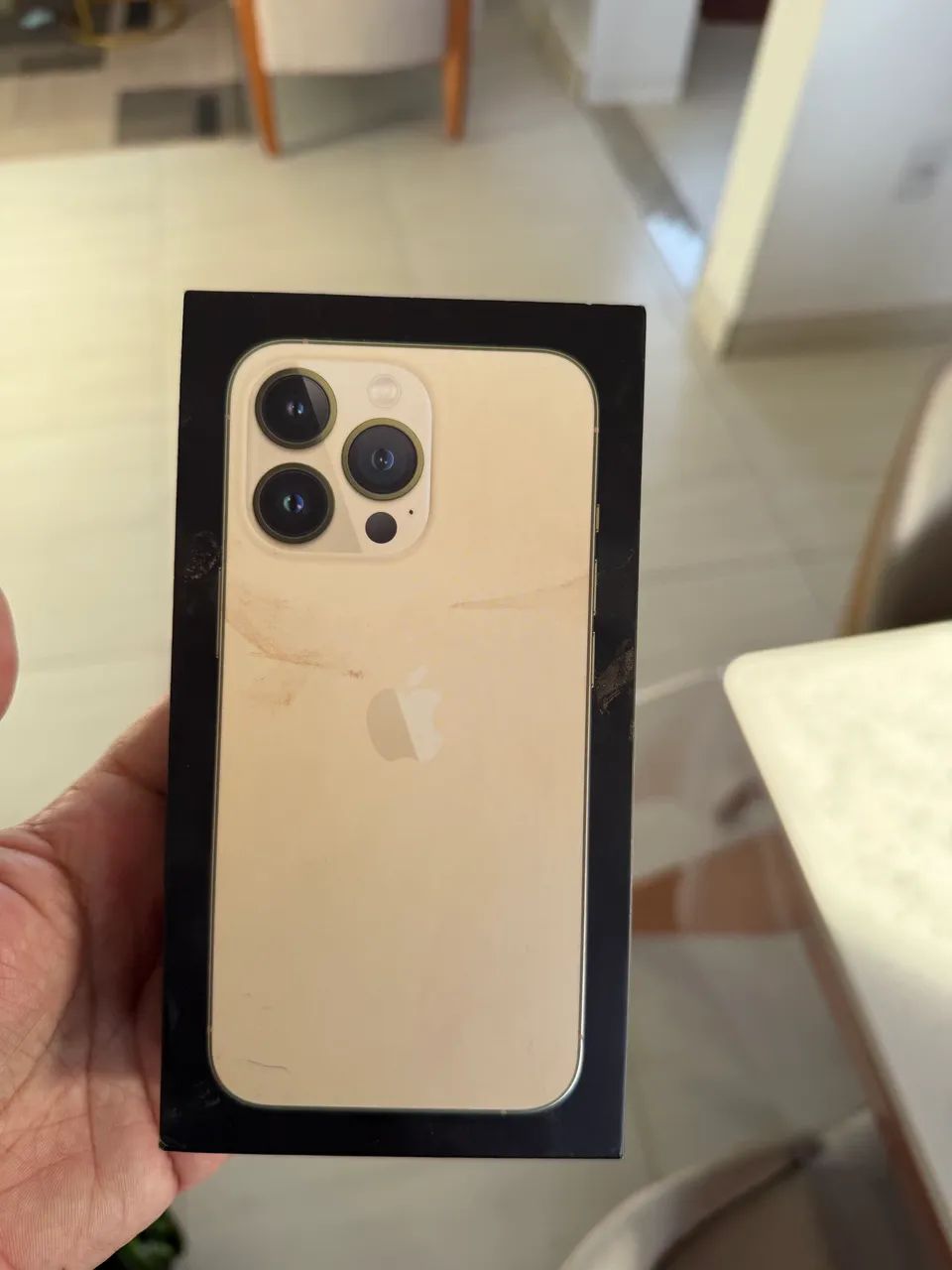 iPhone 13 Pro 128gb Gold com caixa  - Foto 2
