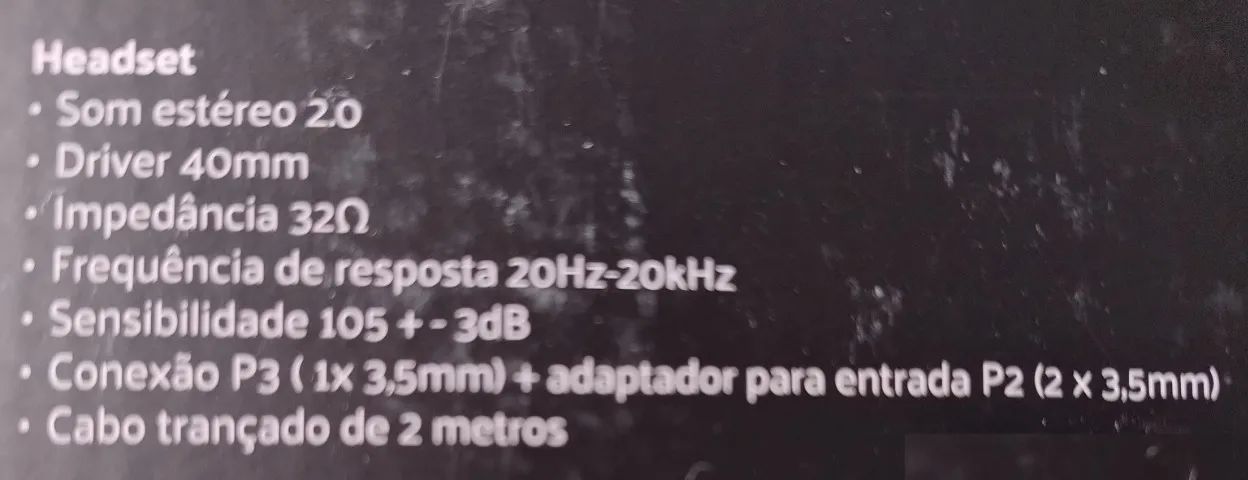 Headset Warrior Novo com adaptador USB - Foto 2