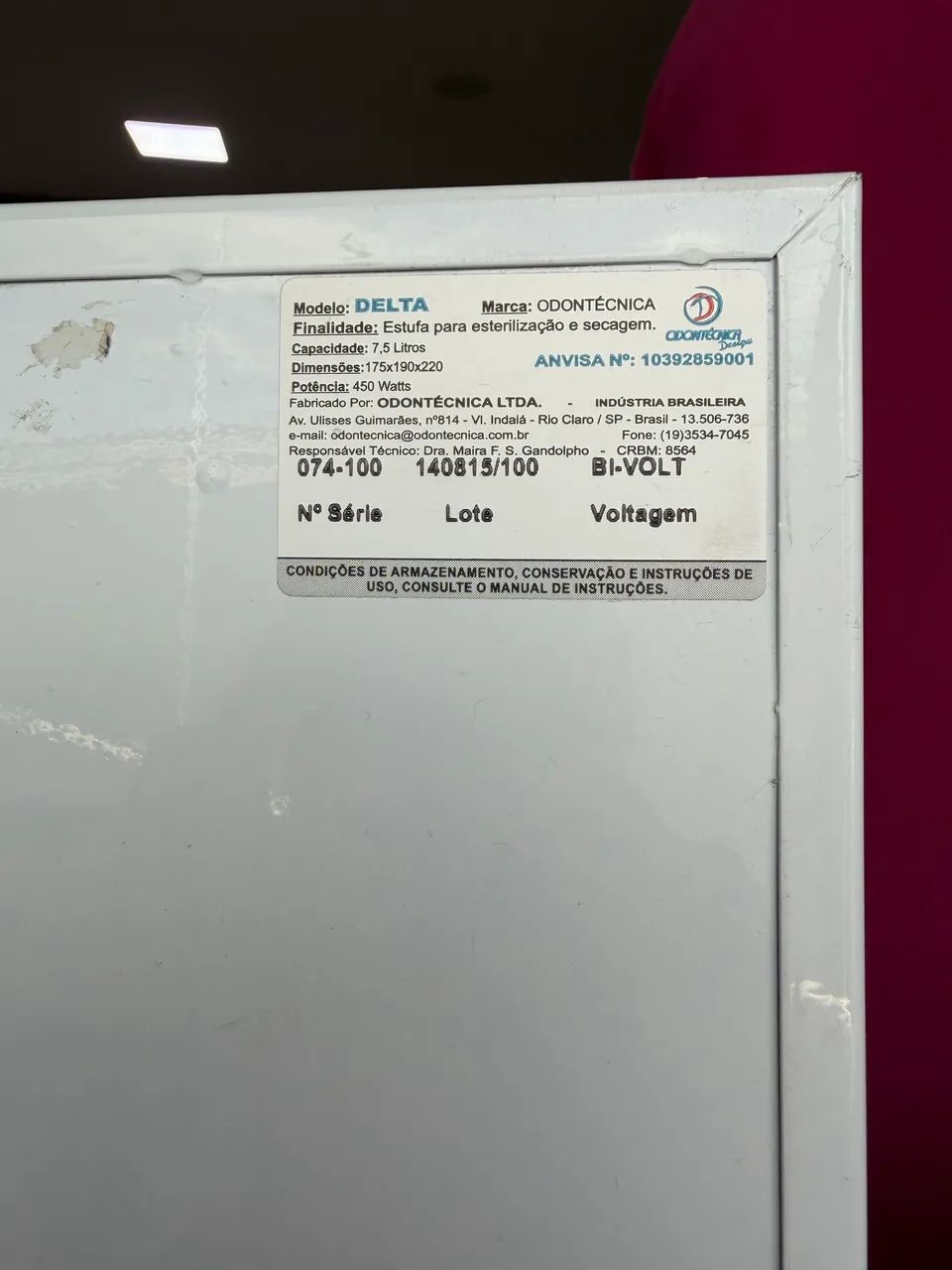 Estufa de Esterilização e Secagem Delta export line 7.5 litros - Foto 4