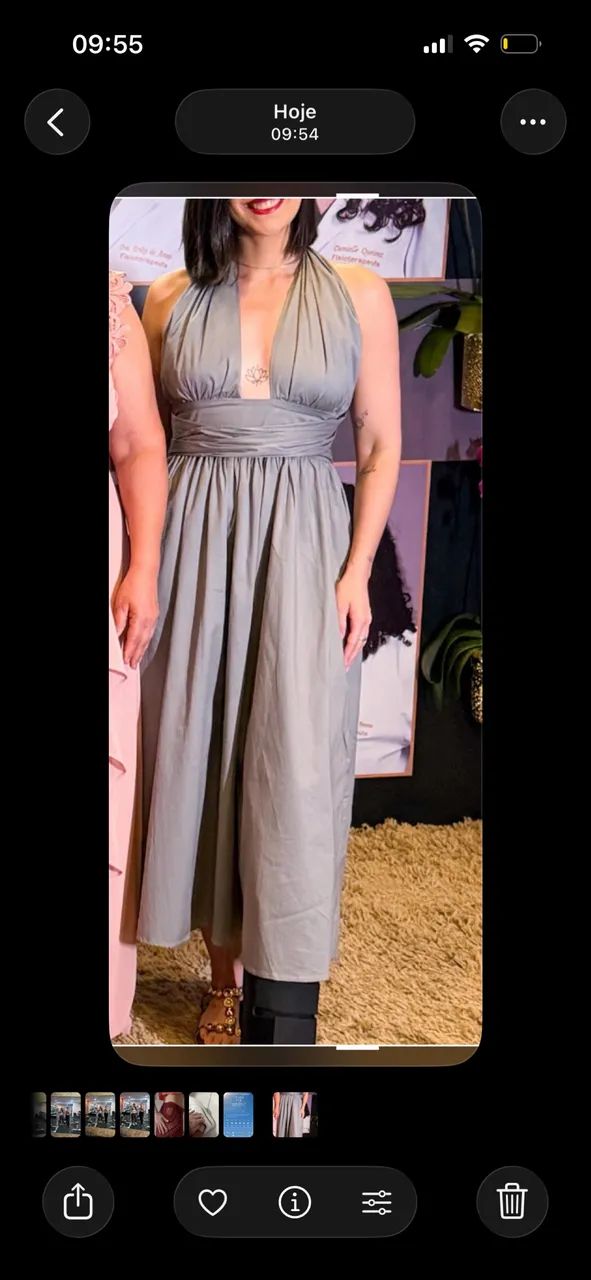 Vestido cinza